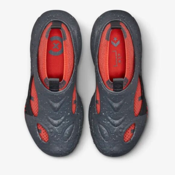 Converse A-Cold-Wall x Sponge Crater CX 'Dark Grey Tangerine Tango' A02613C NWOB - Picture 2 of 14